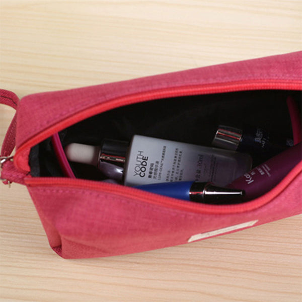 Canvas Toiletry Clutch