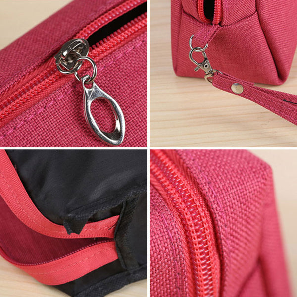 Canvas Toiletry Clutch