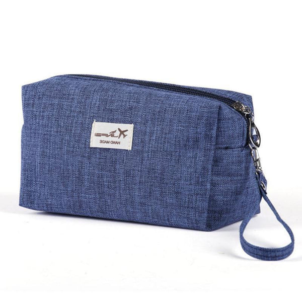 Canvas Toiletry Clutch