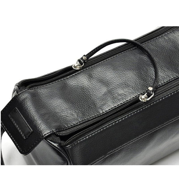 Waterproof Leather Toiletry Kit