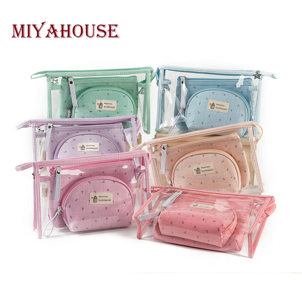 3pcs Fashion Cosmetic Pouch