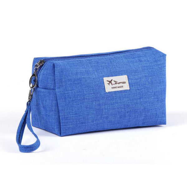 Canvas Toiletry Clutch