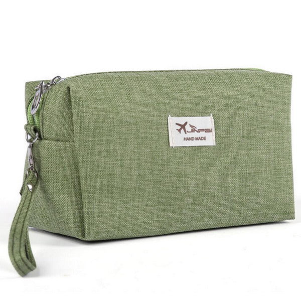 Canvas Toiletry Clutch