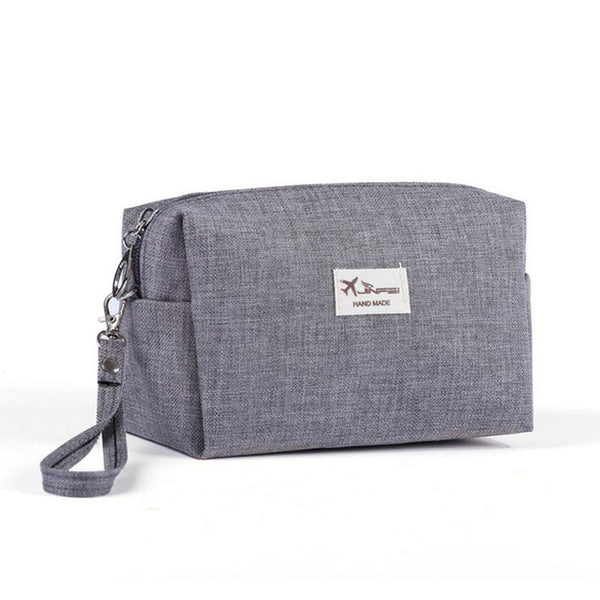 Canvas Toiletry Clutch