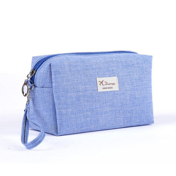 Canvas Toiletry Clutch