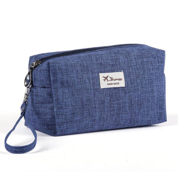 Canvas Toiletry Clutch