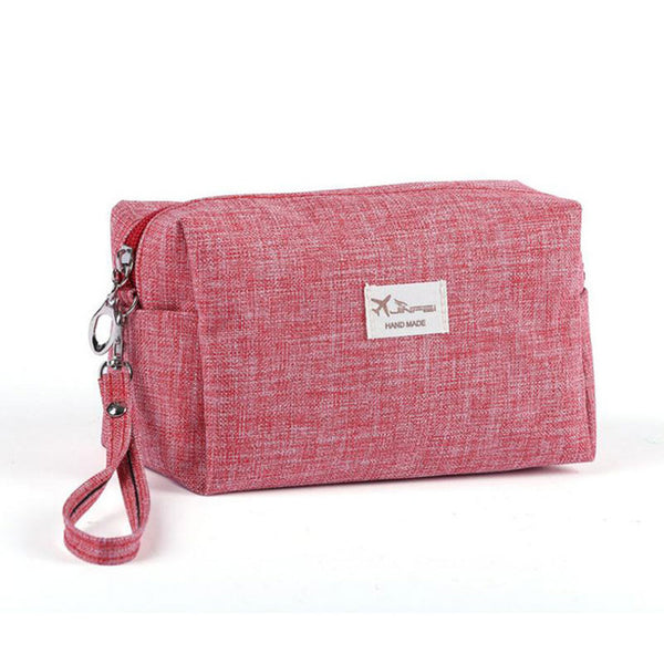 Canvas Toiletry Clutch