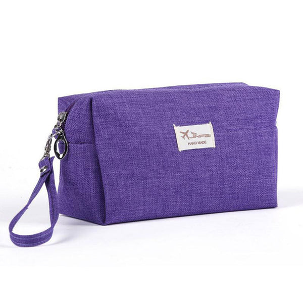 Canvas Toiletry Clutch