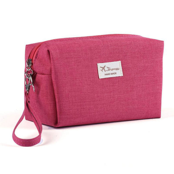Canvas Toiletry Clutch