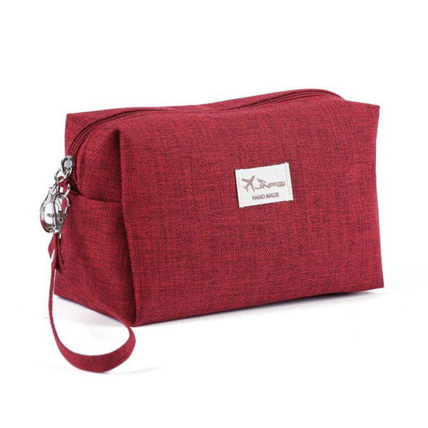 Canvas Toiletry Clutch